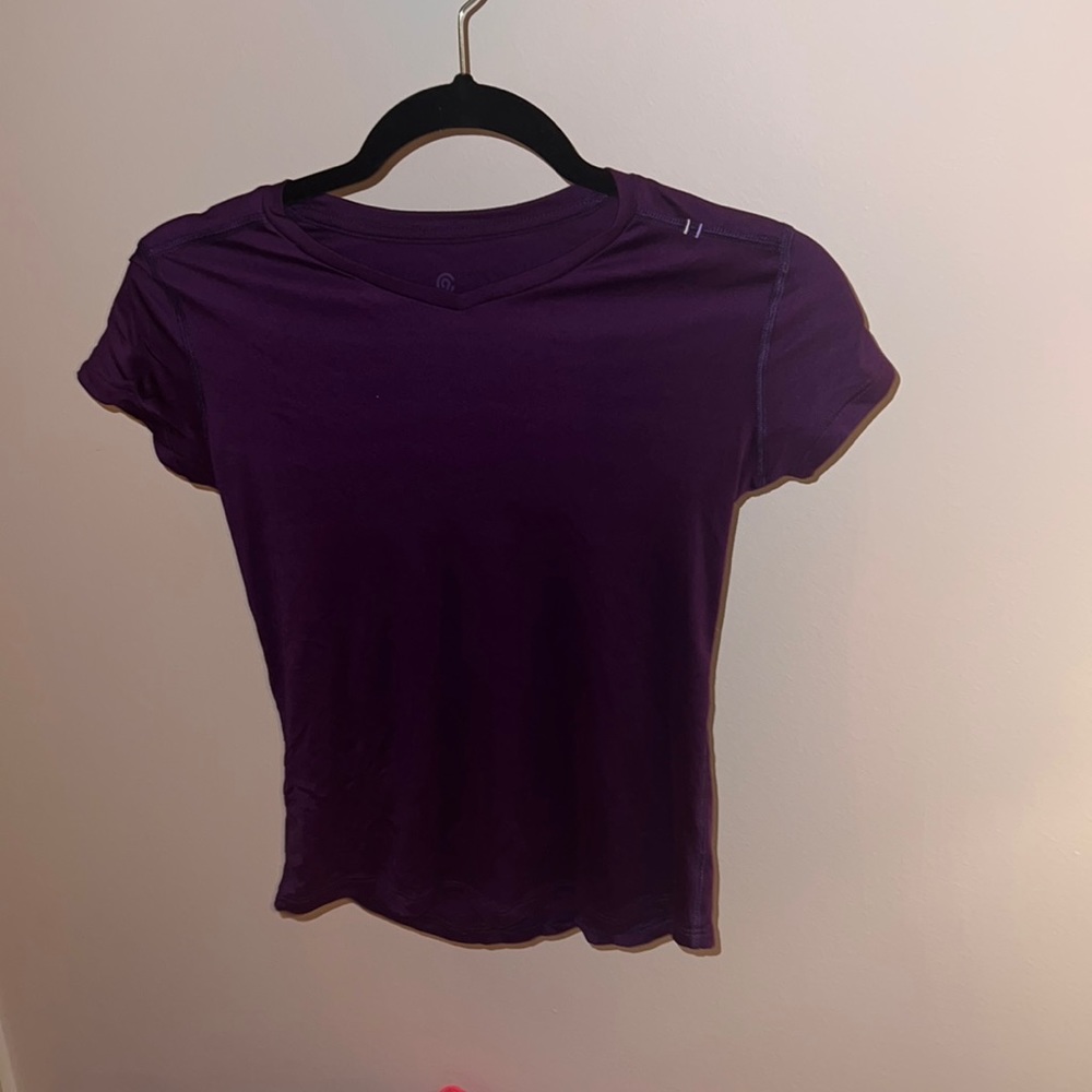 dark purple workout top!!